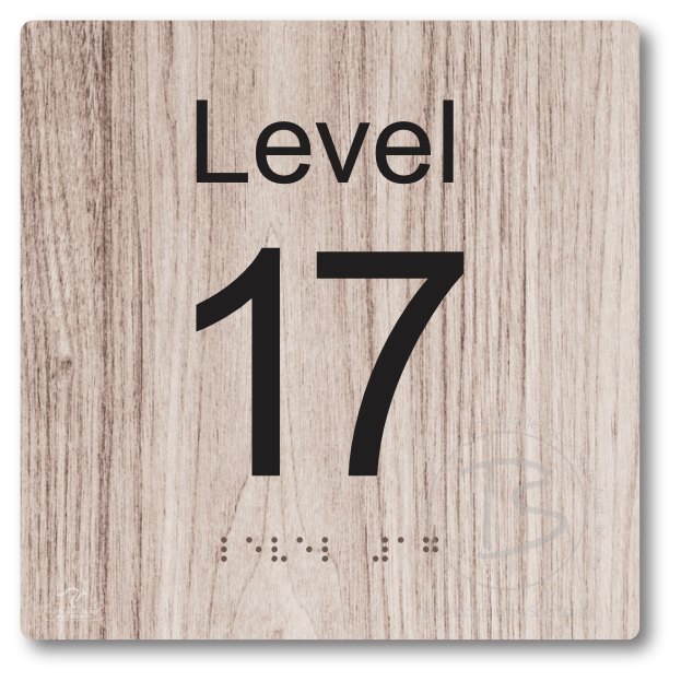 Level Sign - Level 17