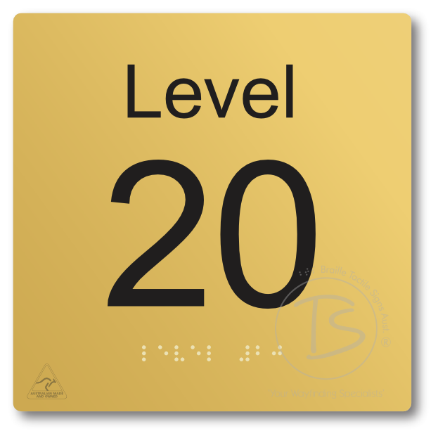 Level Sign - Level 20