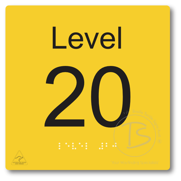 Level Sign - Level 20