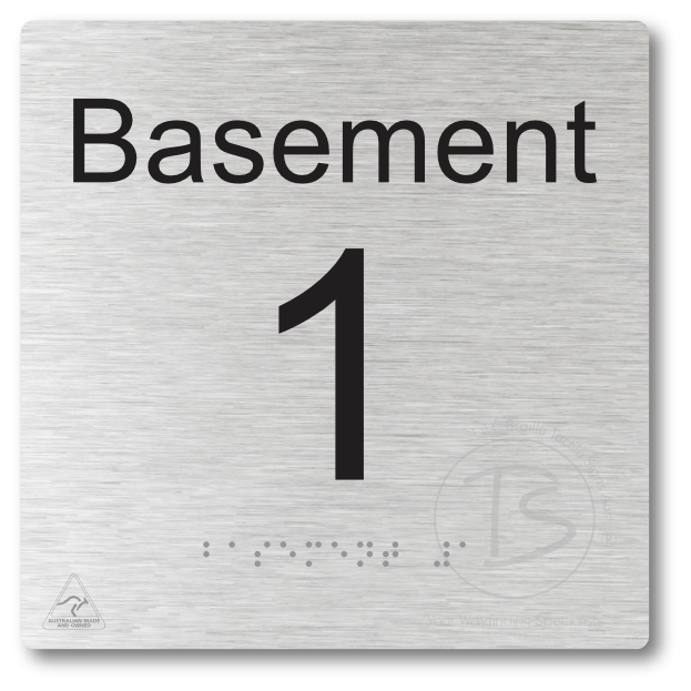 Level Sign - Basement 1