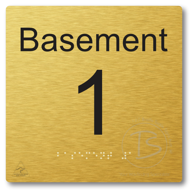 Level Sign - Basement 1