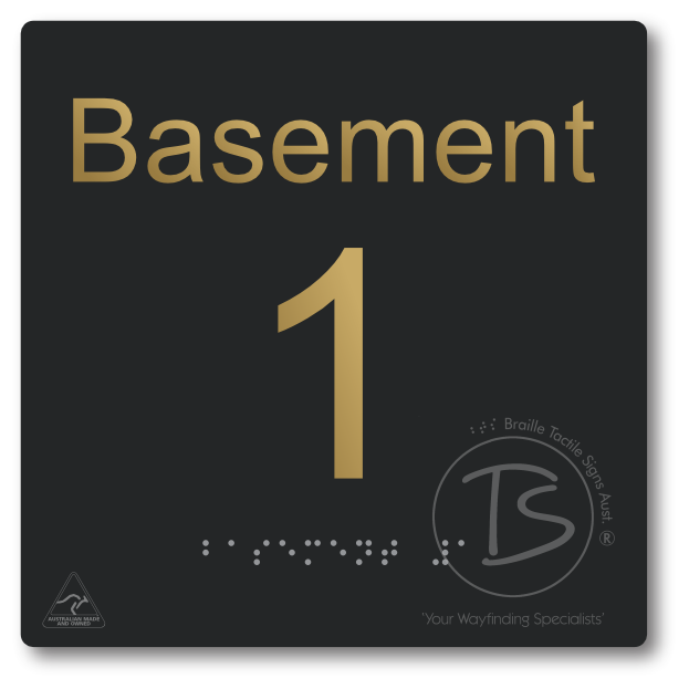 Level Sign - Basement 1