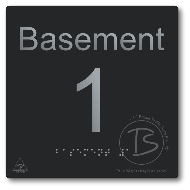 Level Sign - Basement 1
