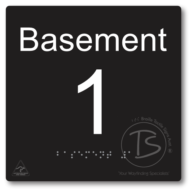 Level Sign - Basement 1