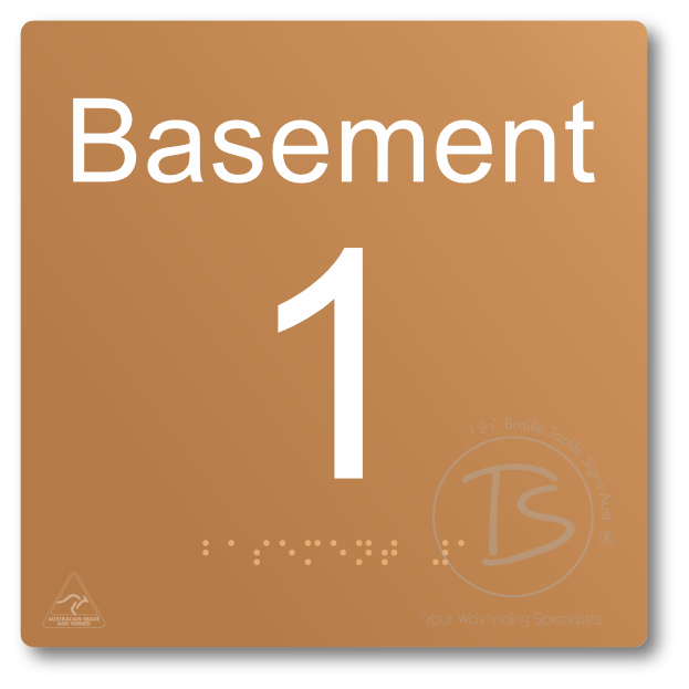 Level Sign - Basement 1