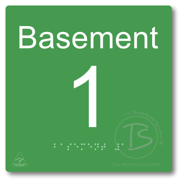 Level Sign - Basement 1