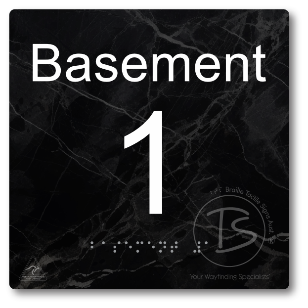 Level Sign - Basement 1