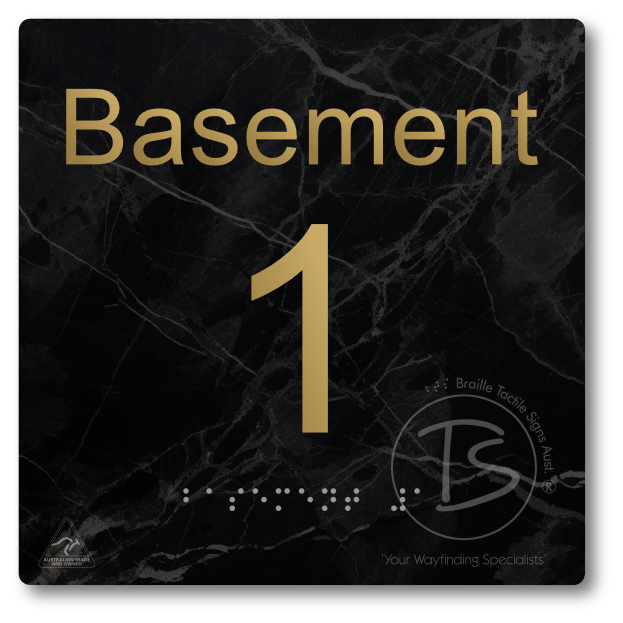 Level Sign - Basement 1