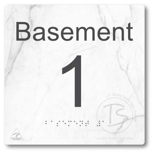 Level Sign - Basement 1