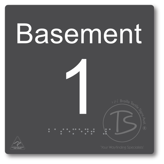 Level Sign - Basement 1