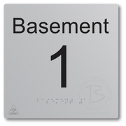 Level Sign - Basement 1