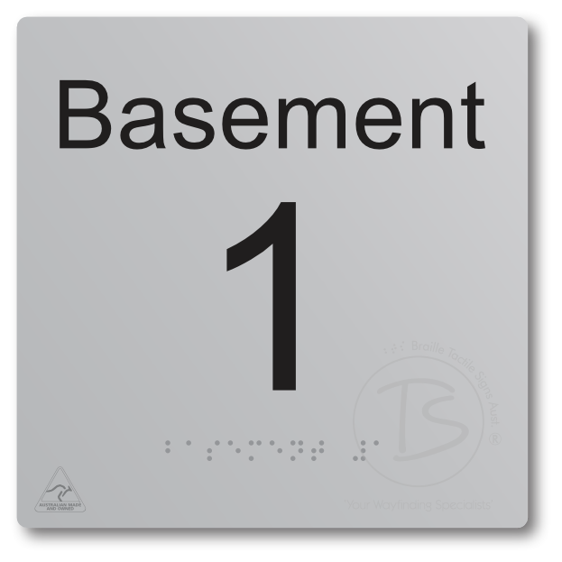 Level Sign - Basement 1