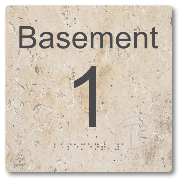 Level Sign - Basement 1