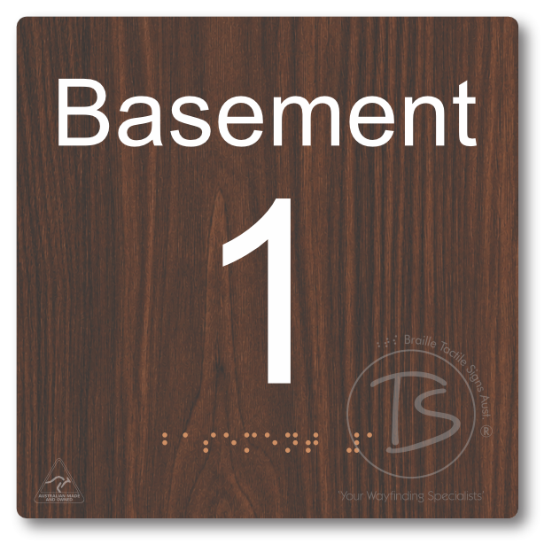 Level Sign - Basement 1