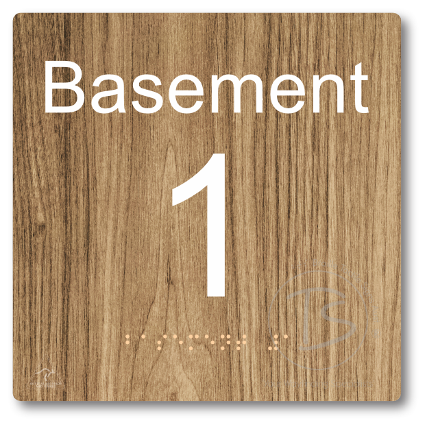 Level Sign - Basement 1