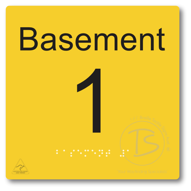 Level Sign - Basement 1