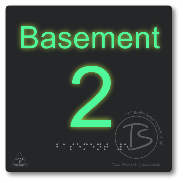 Level Sign - Basement 2