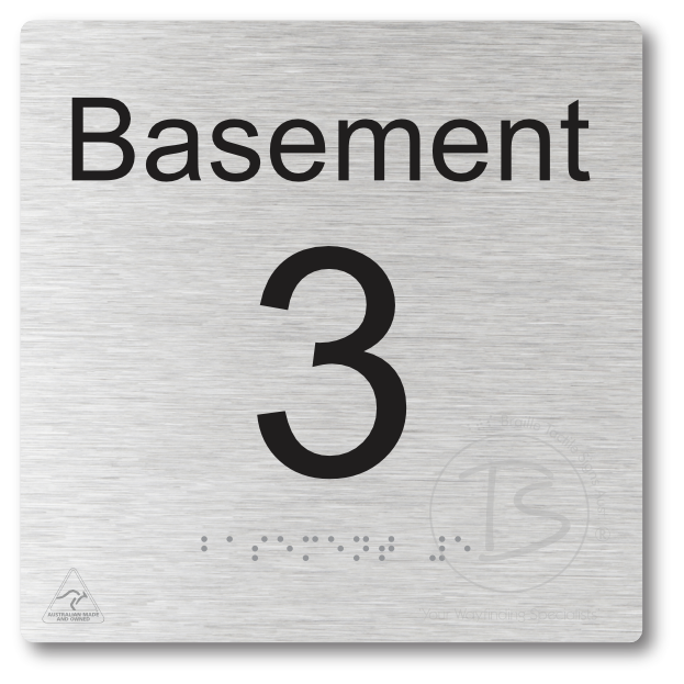 Level Sign - Basement 3