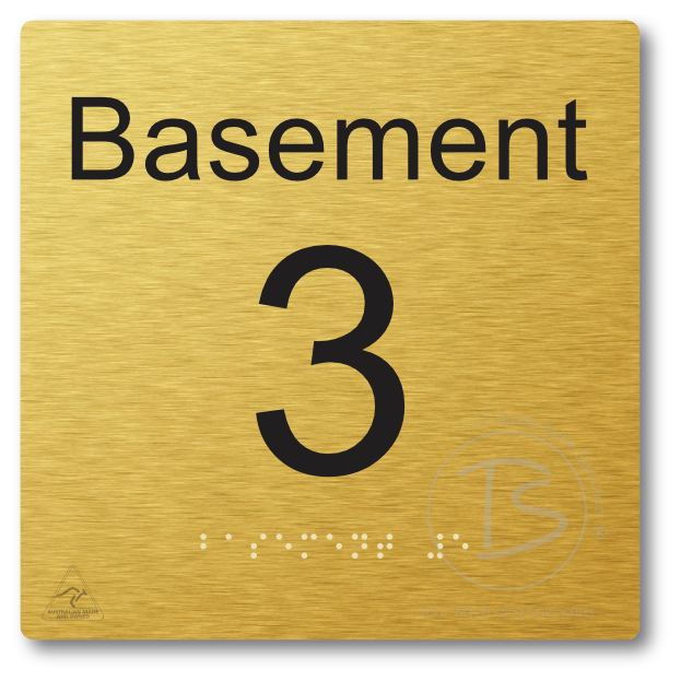 Level Sign - Basement 3
