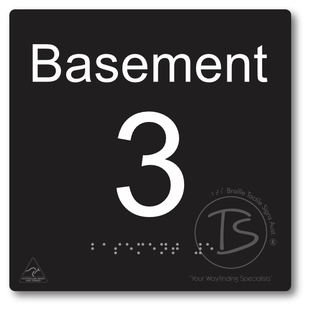 Level Sign - Basement 3