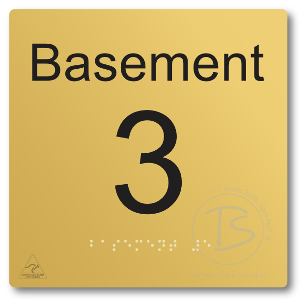 Level Sign - Basement 3