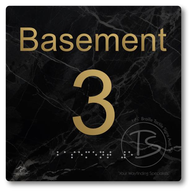 Level Sign - Basement 3