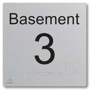 Level Sign - Basement 3