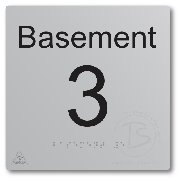 Level Sign - Basement 3