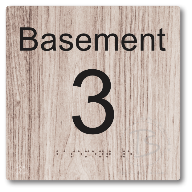 Level Sign - Basement 3