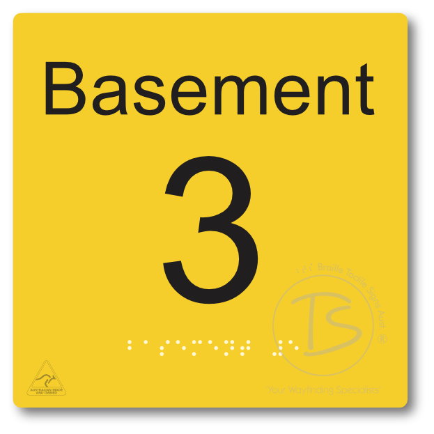 Level Sign - Basement 3