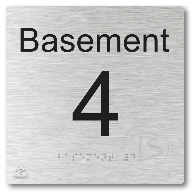 Level Sign - Basement 4