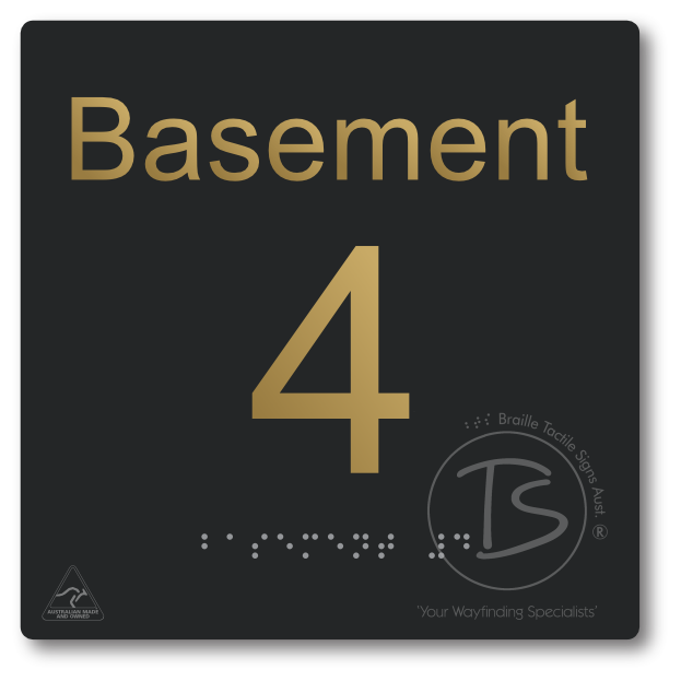 Level Sign - Basement 4