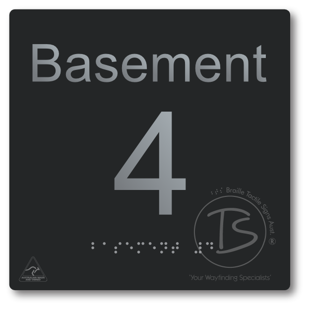 Level Sign - Basement 4