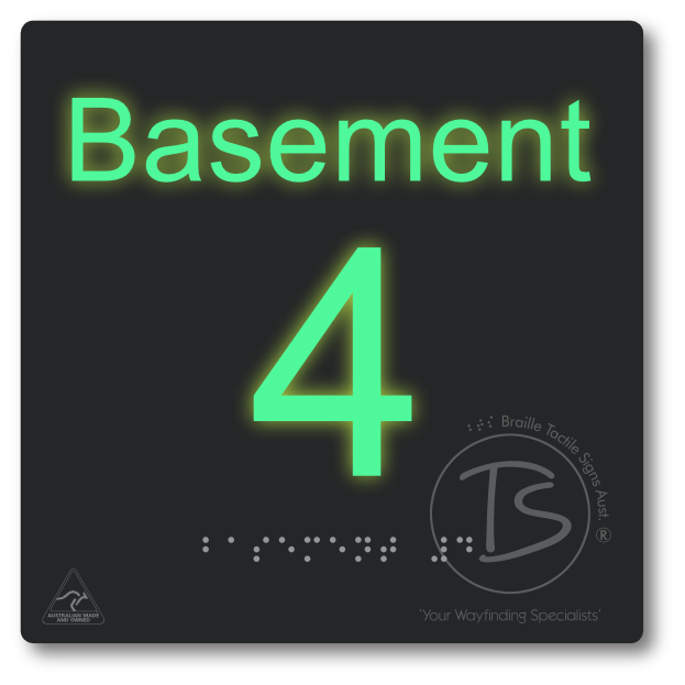 Level Sign - Basement 4