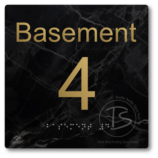 Level Sign - Basement 4