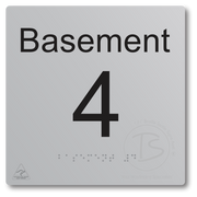 Level Sign - Basement 4