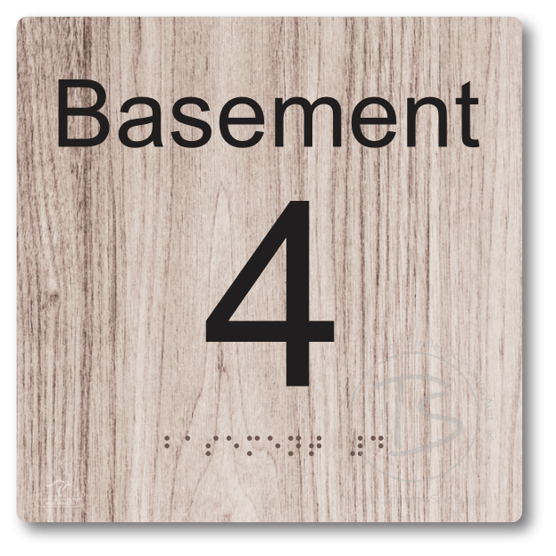 Level Sign - Basement 4