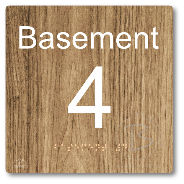 Level Sign - Basement 4