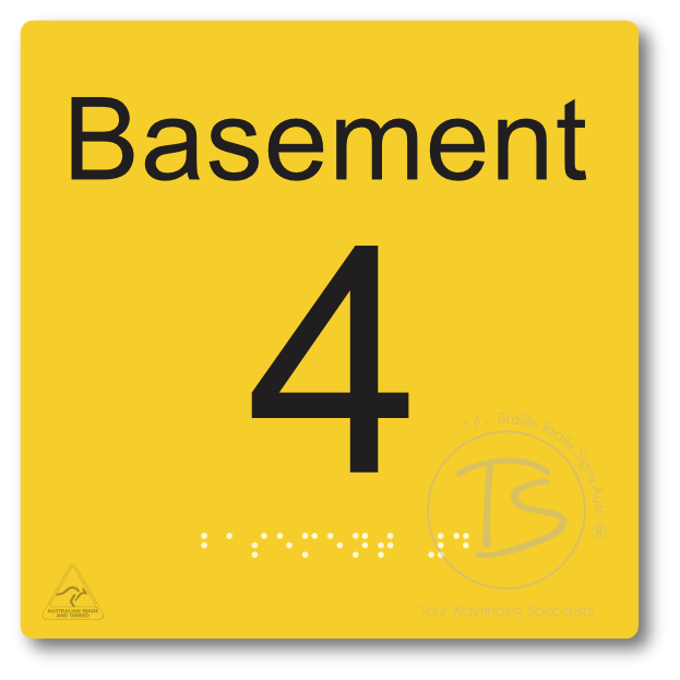 Level Sign - Basement 4