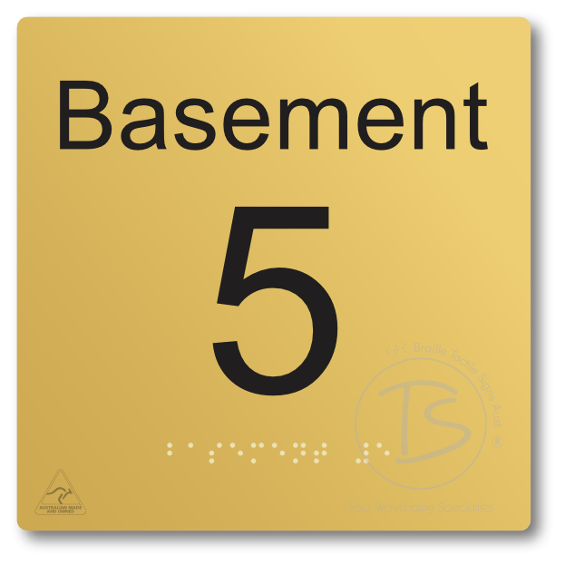 Level Sign - Basement 5
