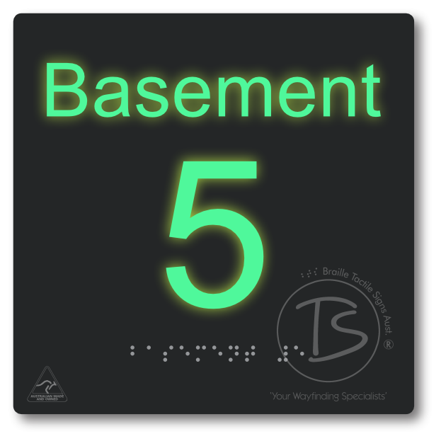 Level Sign - Basement 5