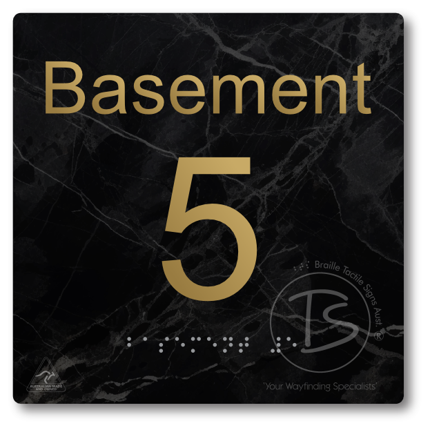 Level Sign - Basement 5