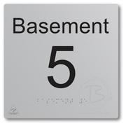 Level Sign - Basement 5