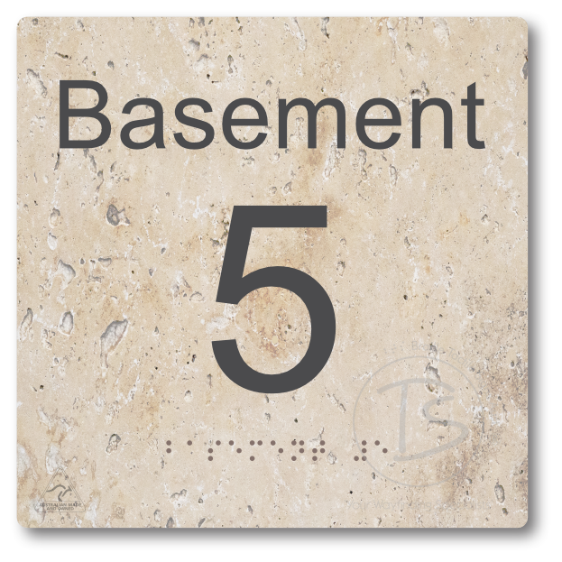 Level Sign - Basement 5