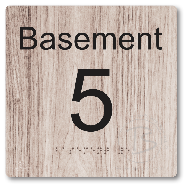 Level Sign - Basement 5
