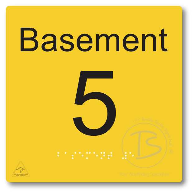 Level Sign - Basement 5