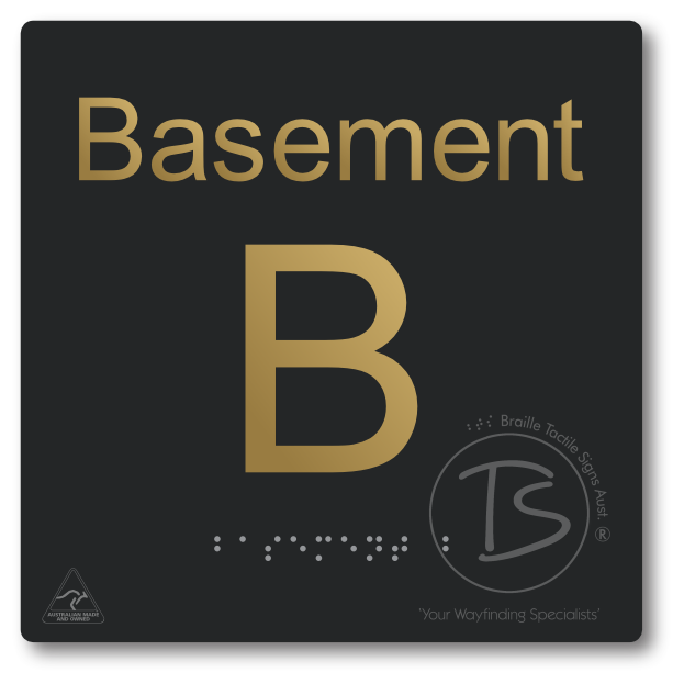 Level Sign - Basement