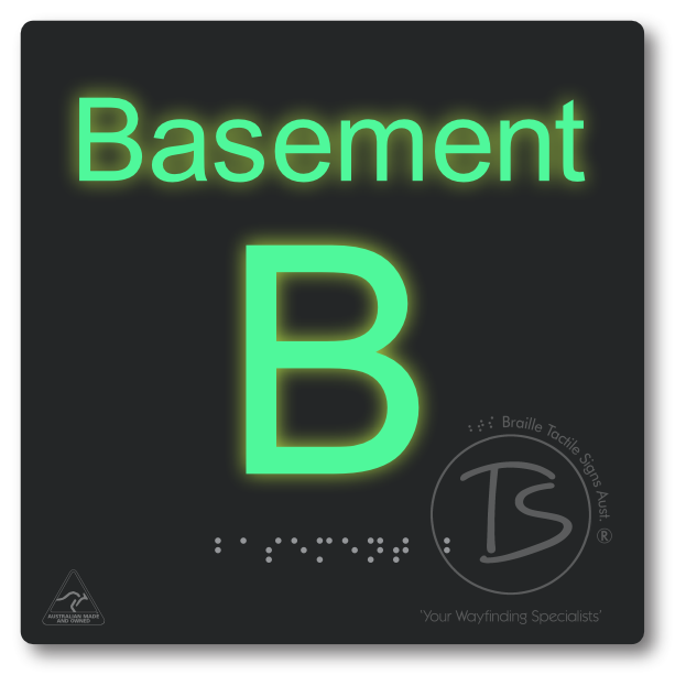 Level Sign - Basement