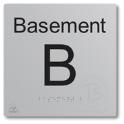 Level Sign - Basement