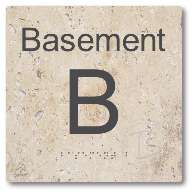 Level Sign - Basement